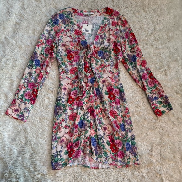NWT Favorite Daughter The Barely Holding it Together Dress - Size 8 - Picture 4 of 7